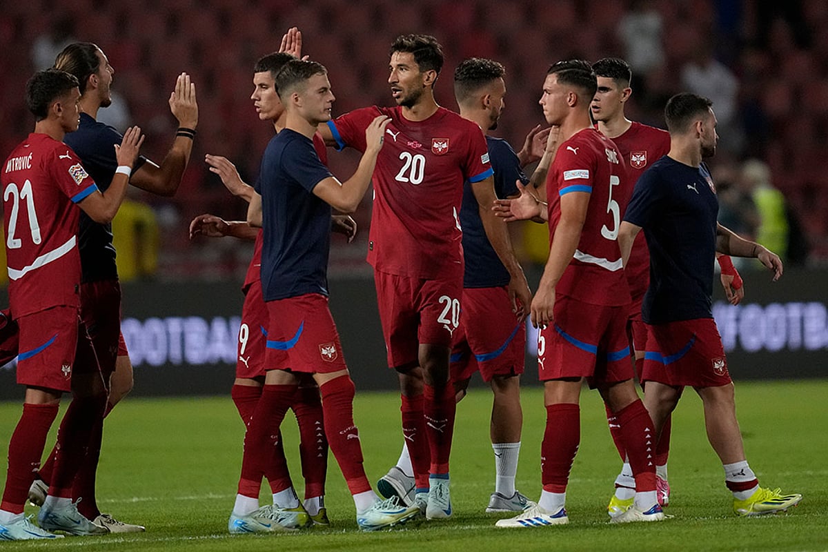 2024-25 Serbia vs Spain Nations League Soccer_1